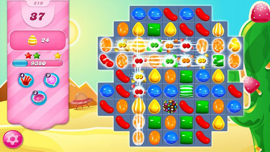Candy Crush’s Wrapped Candies and Color Bombs