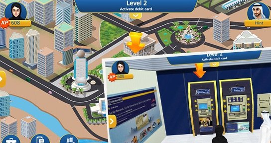 Digital banking concept artwork