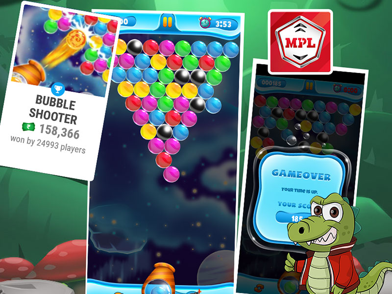 Bubble shooter game