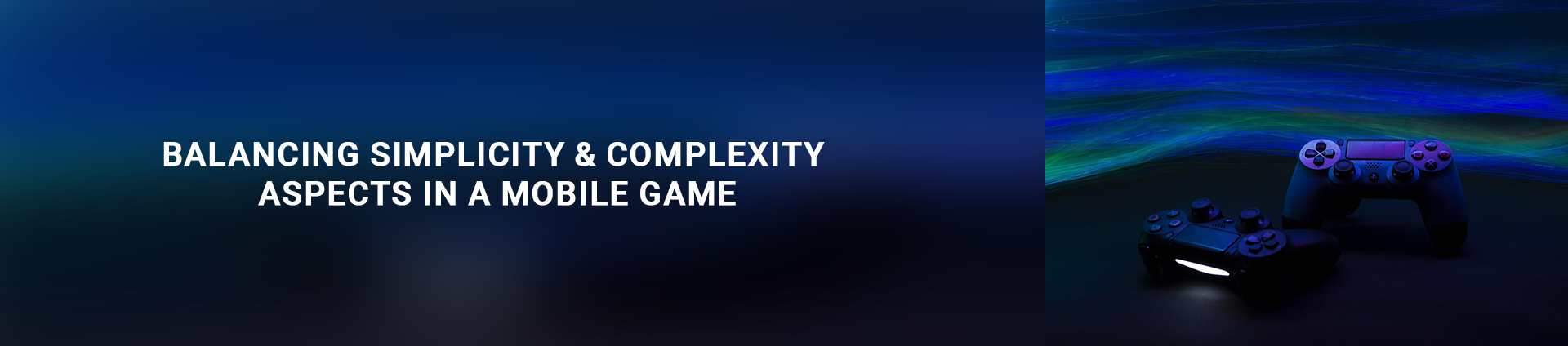Simplicity and complexity in a mobile game